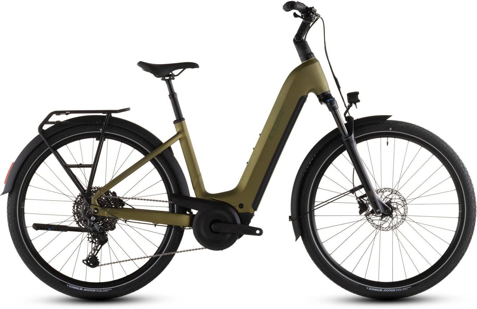 Cube Touring Hybrid Pro 800 citron vert doré et noir