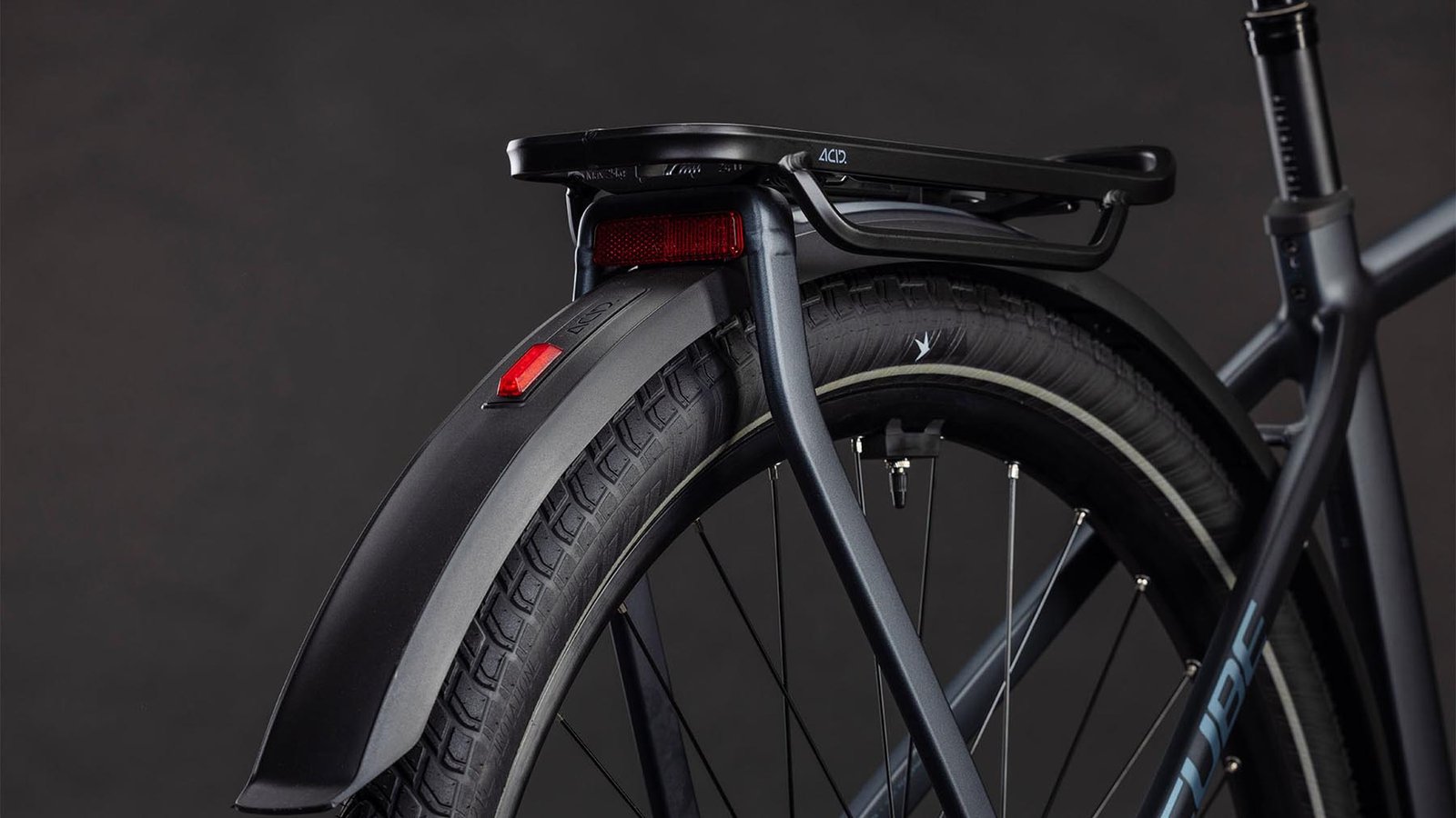 Cube Kathmandu Hybrid ONE 800 pois et vert - Image 7