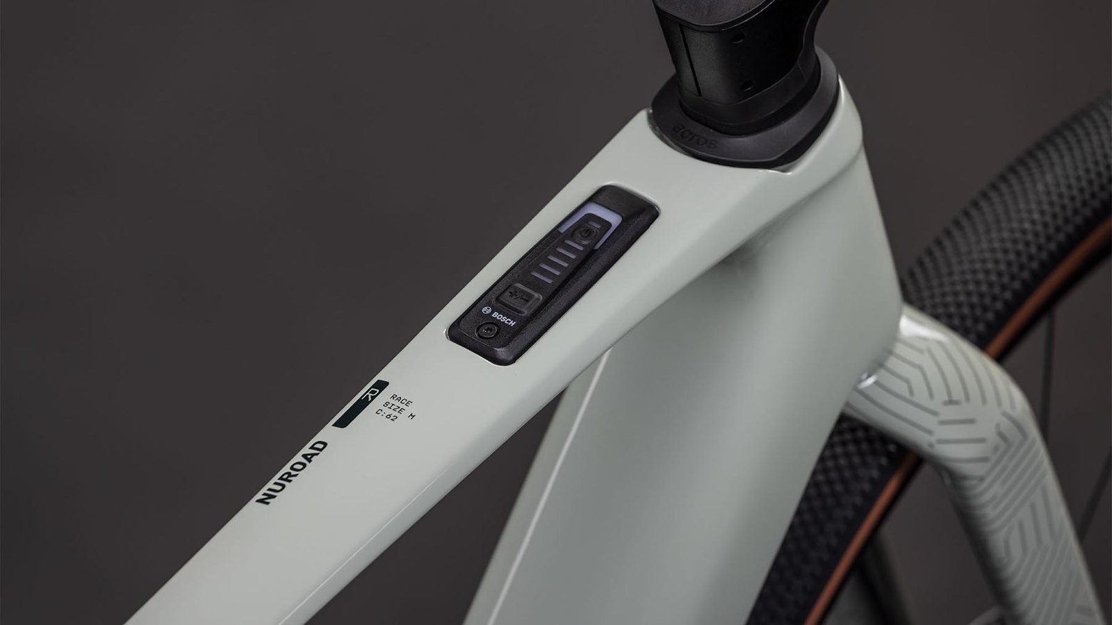 Cube Nuroad Hybrid C:62 Race 400X beige roseau et noir - Image 2