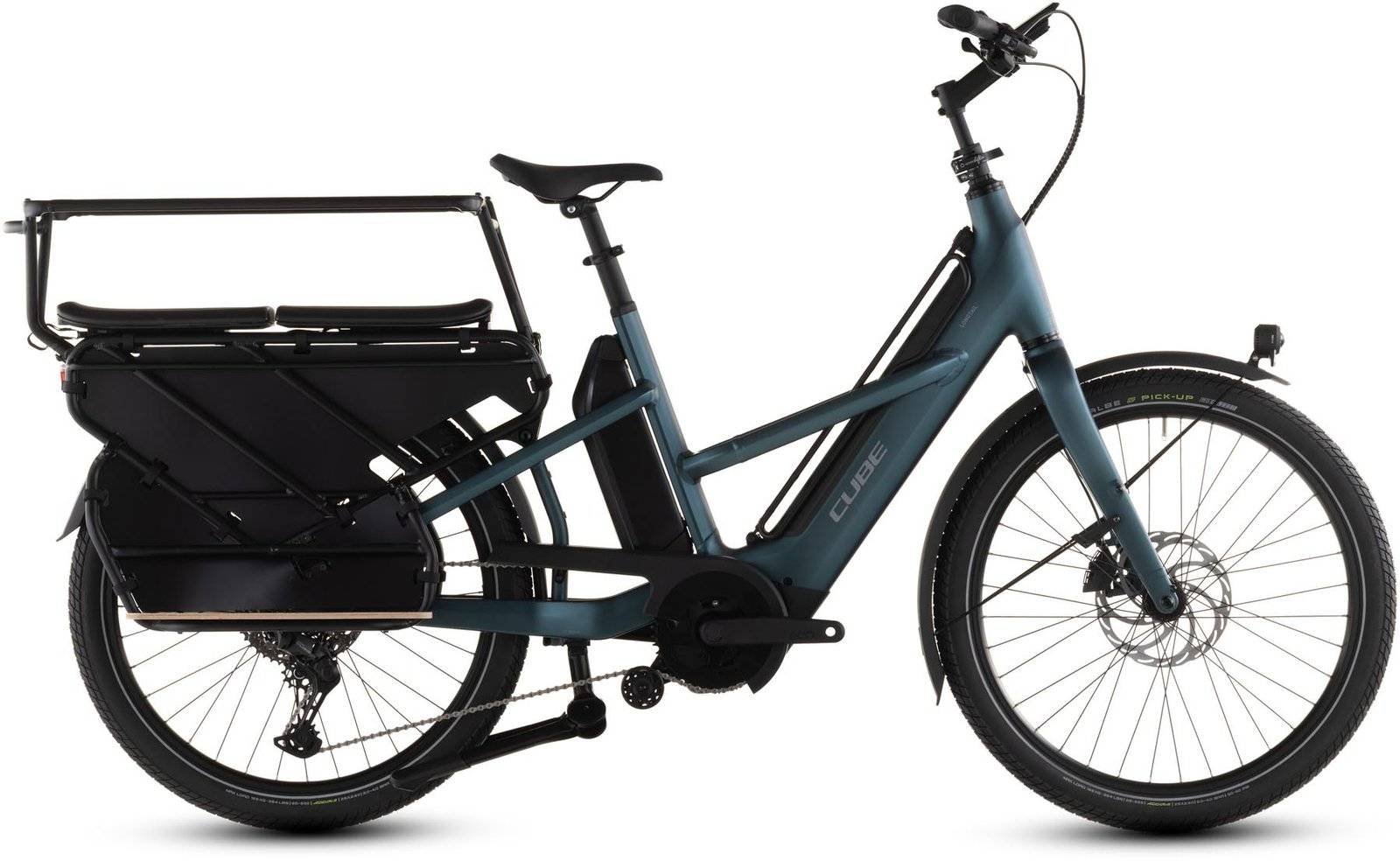 Cube Longtail Hybrid Family 800 vert royal et noir