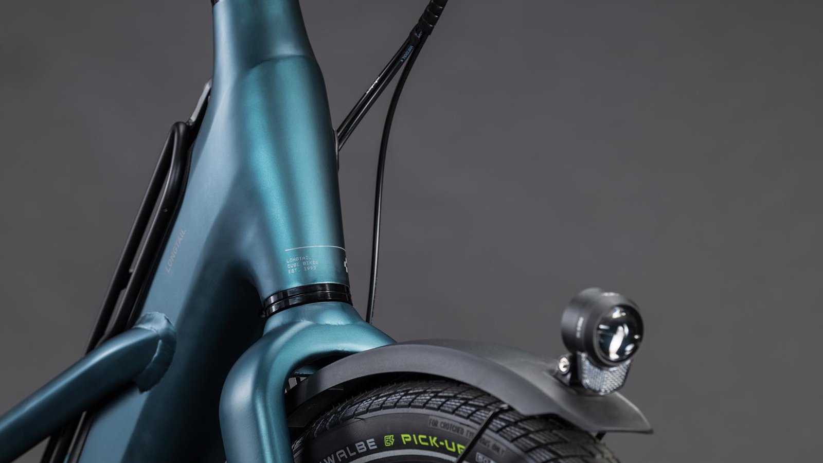 Cube Longtail Hybrid Family 800 vert royal et noir - Image 2